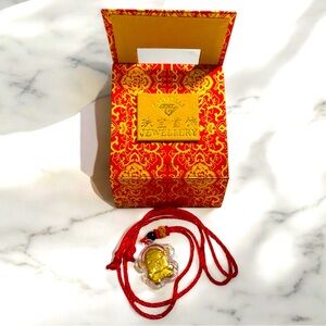 NWT -  Gift 🎁24K Gold Plated Zodiac Pendant -Rat (style 1)